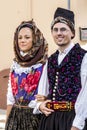 Portrait in Sardinian costume